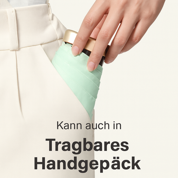Mini-Taschen-Sonnenschirm