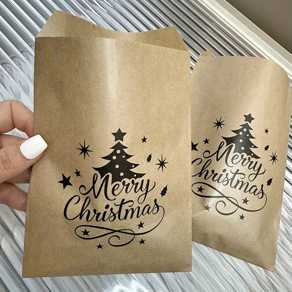 Festliche Geschenktüten mit Baumdesign